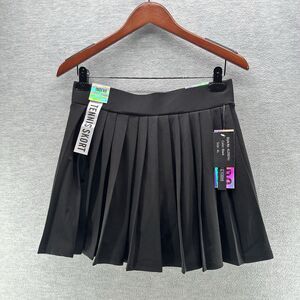 INDERO ACTIVE-  Black Tennis Skort Size X-Large New with Tags   A14b